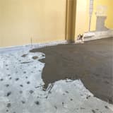 indoor concrete repair after tile removal